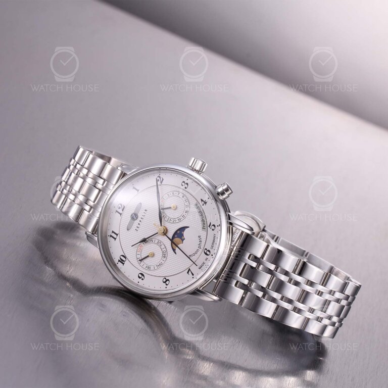 Zeppelin Friedrichshafen women watch 8537M-1 white