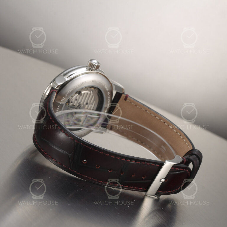 Zeppelin LZ 120 Bodensee Automatikuhr 8166-5 Dunkelrot