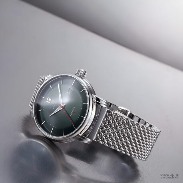 Zeppelin LZ 120 Bodensee automatic watch 8160M-4 dark green