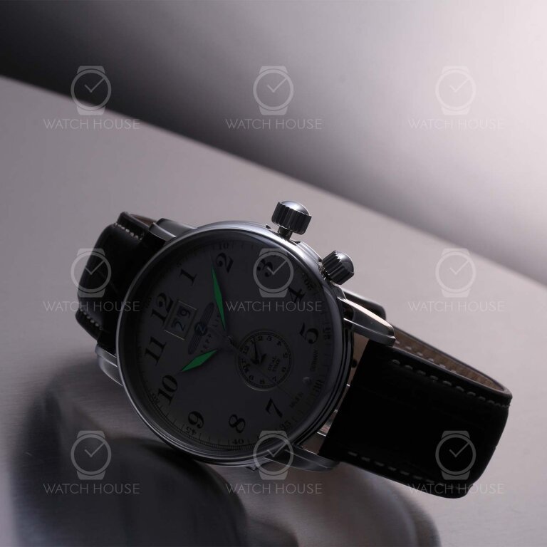 Zeppelin LZ 127 Graf Zeppelin Herrenuhr 7644-5 Champagner