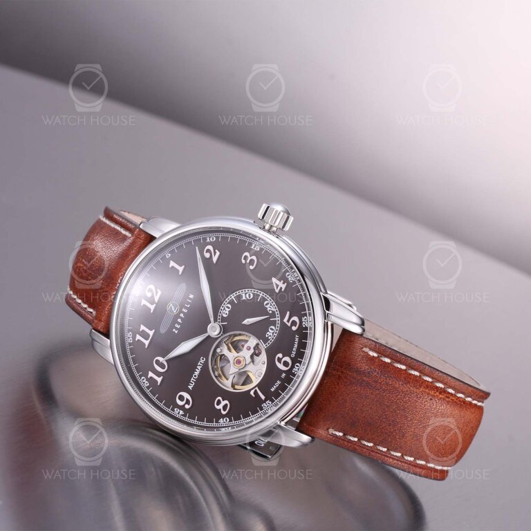Zeppelin LZ 127 Graf Zeppelin  Automatikuhr 7666-4 Braun