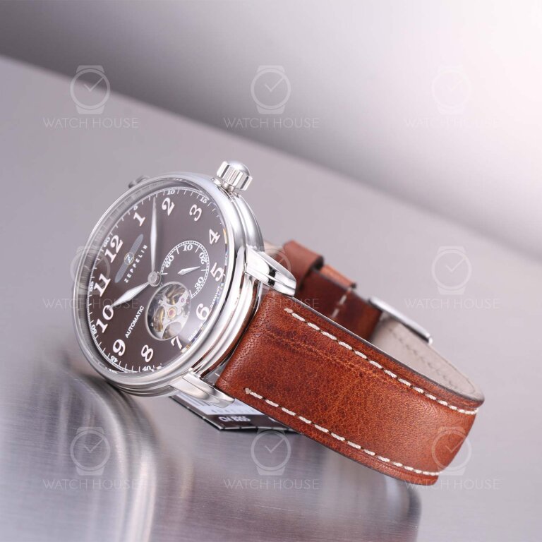 Zeppelin LZ 127 Graf Zeppelin  Automatikuhr 7666-4 Braun