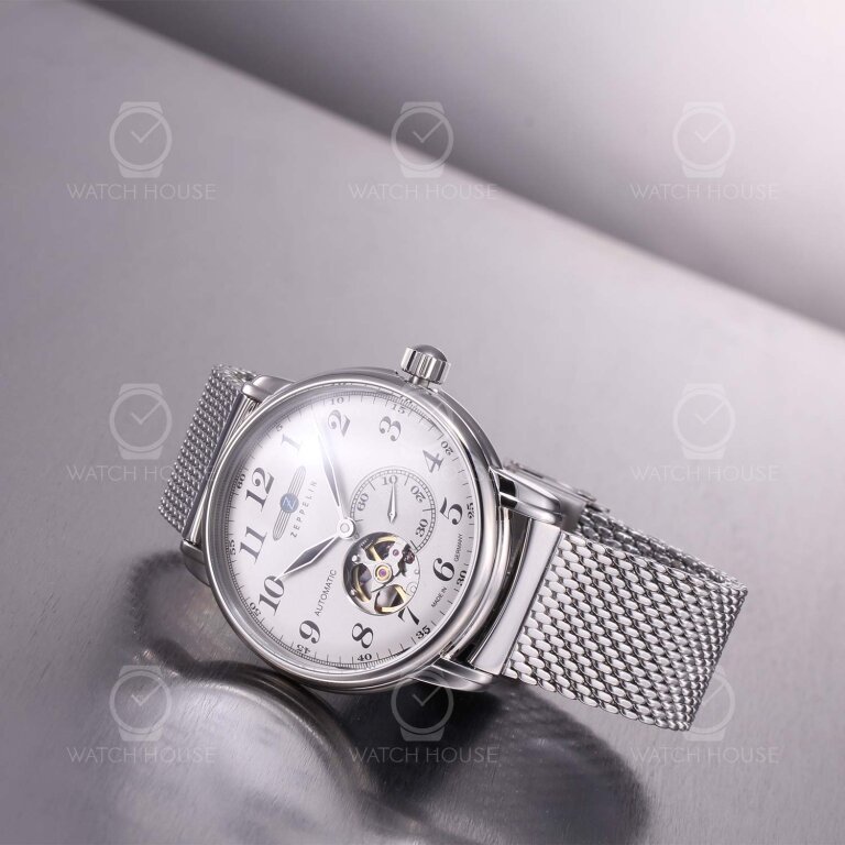 Zeppelin LZ 127 Graf Zeppelin Automatic watch 7666m-5 Ivory