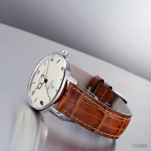 Zeppelin LZ 129 Hindenburg Herrenuhr 8042-5 Beige