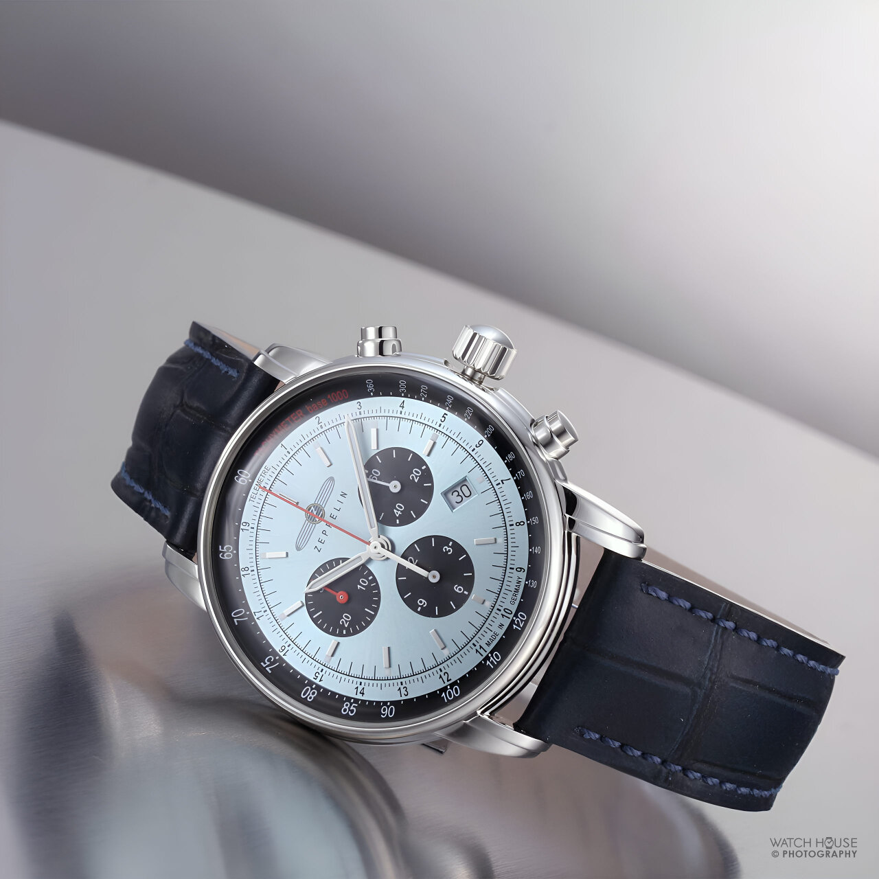 Zeppelin LZ 14 Marine Chronograph 8886-2 ice blue