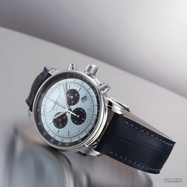 Zeppelin LZ 14 Marine Chronograph 8886-2 ice blue