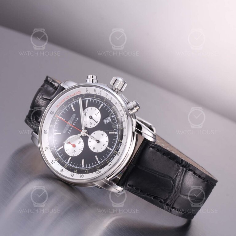 Zeppelin LZ 14 Marine Chronograph 8888-2 Schwarz