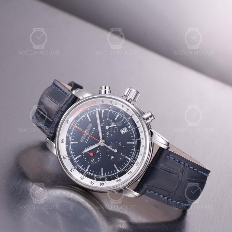 Zeppelin LZ 14 Marine Chronograph 8888-3 Dunkelblau