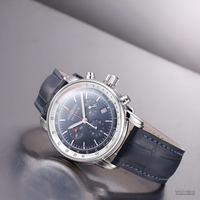 Zeppelin LZ 14 Marine Chronograph 8888-3 Dark Blue