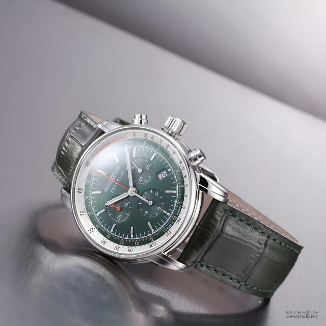 Zeppelin LZ 14 Marine Chronograph 8888-4 dark green