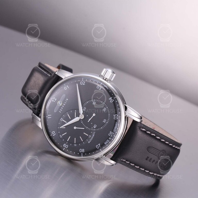 Zeppelin New Captains Line Automatikuhr 8662-2 Schwarz