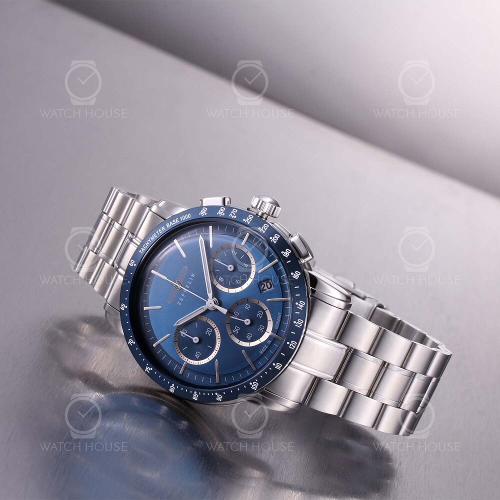 Zeppelin New York Chronograph 8878MB-3 Blau