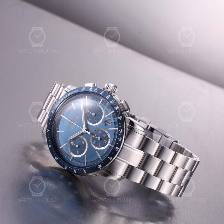Zeppelin New York Chronograph 8878MB-3 Blau