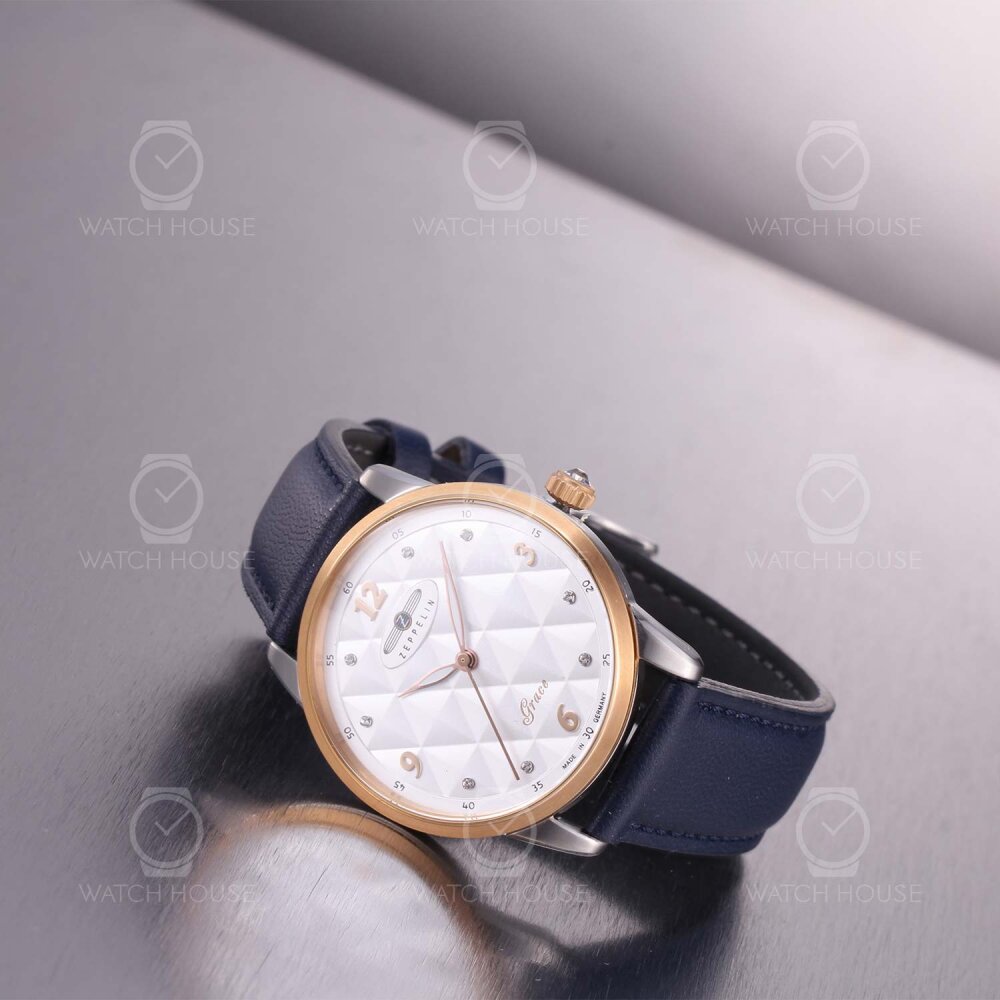 Zeppelin Sustainable Planet Edition women watch 7349-1n_Set silver