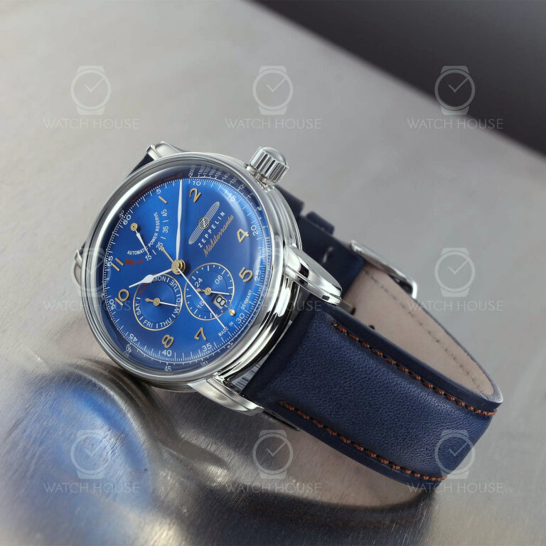 Zeppelin Méditerranée automatic watch 9690-3 Blau