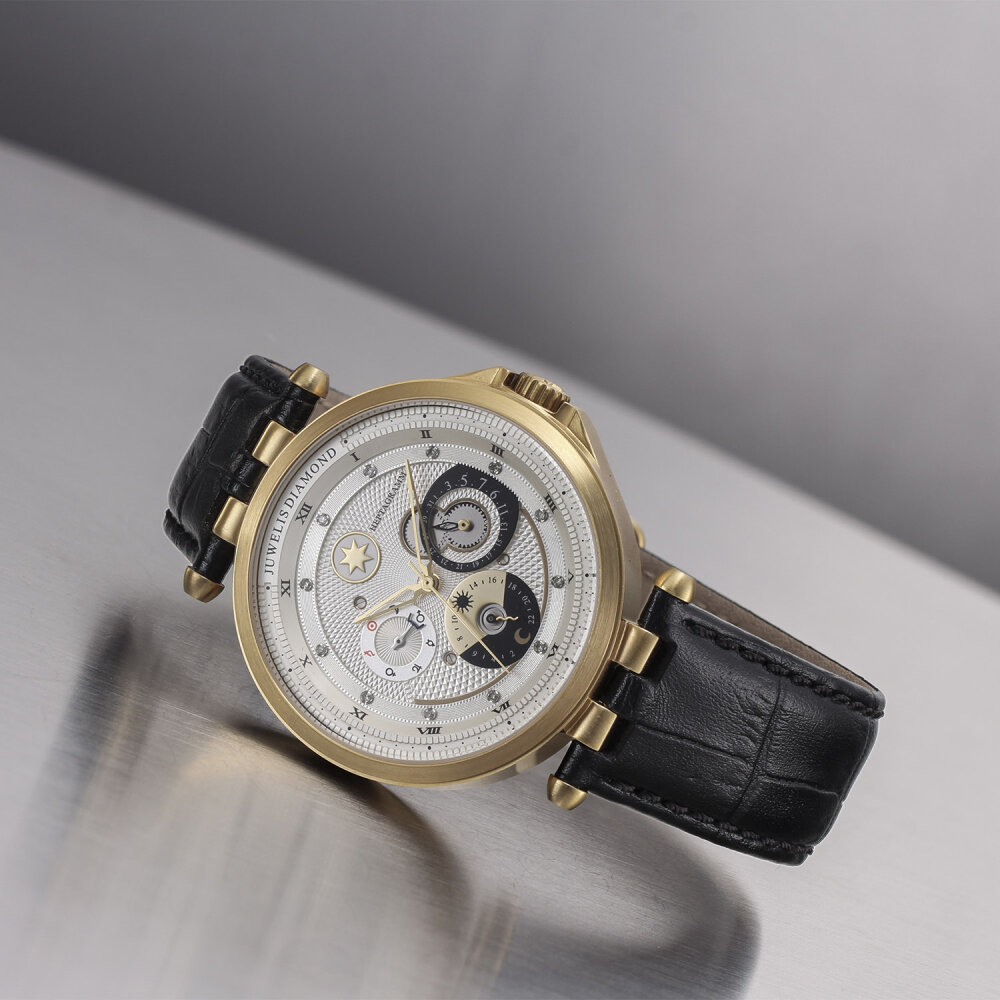 Juwelis Heptagramm by Astboerg Unisex 42mm AT7015G