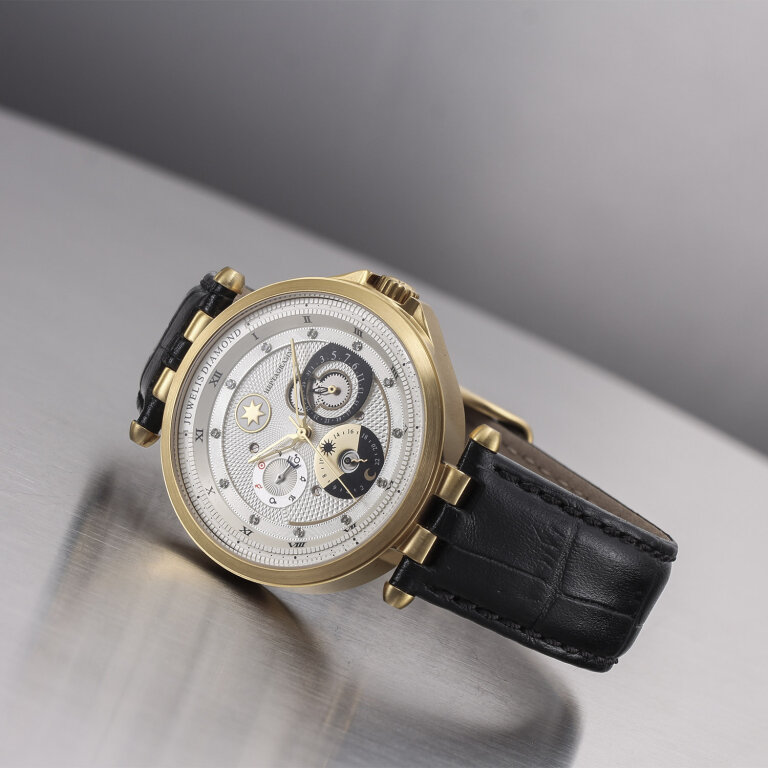 Juwelis Heptagramm by Astboerg Unisex 42mm AT7015G