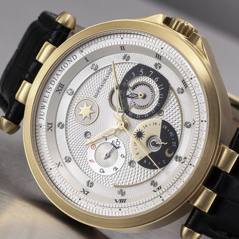 Juwelis Heptagramm by Astboerg Unisex 42mm AT7015G