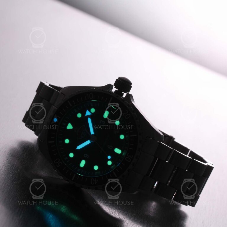 Ruhla 1929 DIVER Set - 4960M-4 Minentaucher Automatikuhr...