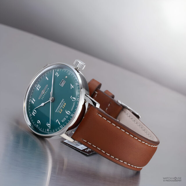 Zeppelin LZ 129 Hindenburg Ladies Automatic 8056-4 Green
