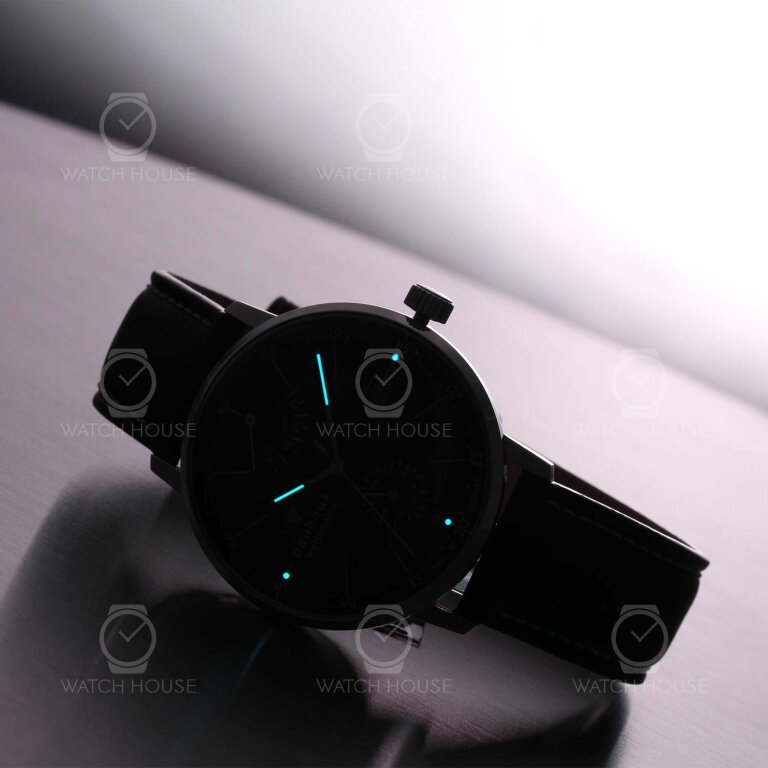 Bauhaus Automatikuhr Dessau 2060-4 Kaliber P9132 Blau