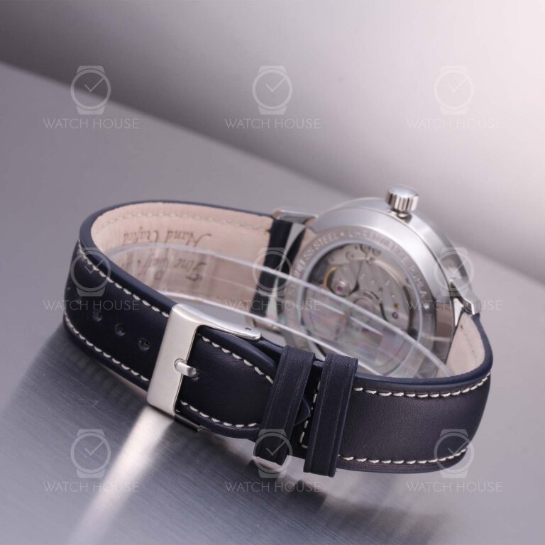 Bauhaus Automatikuhr Dessau 2060-4 Kaliber P9132 Blau