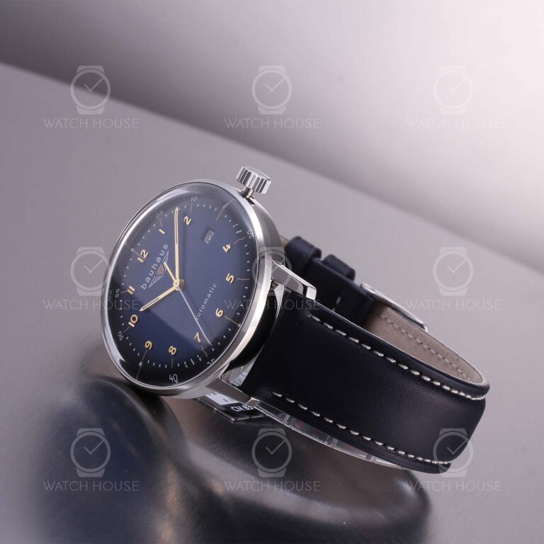 Bauhaus Dessau Automatik 2064-3  Kaliber 8315 Blau