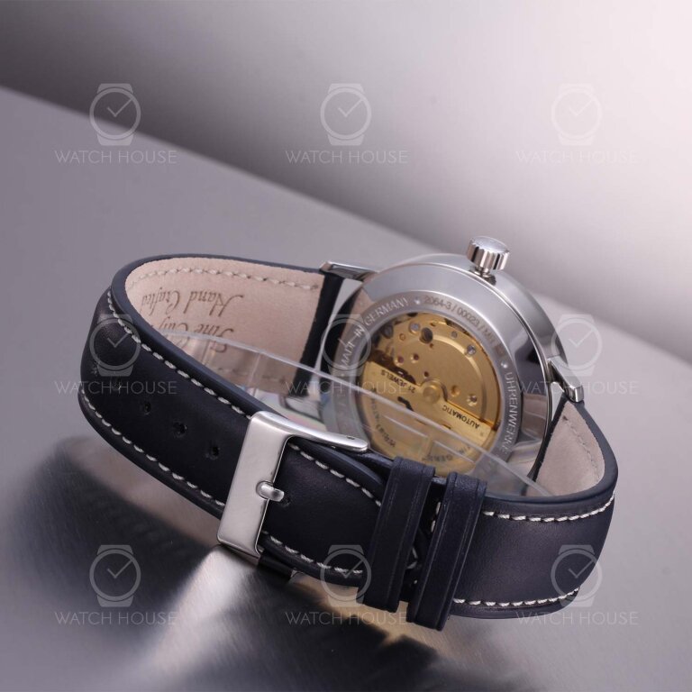 Bauhaus Dessau Automatik 2064-3  Kaliber 8315 Blau