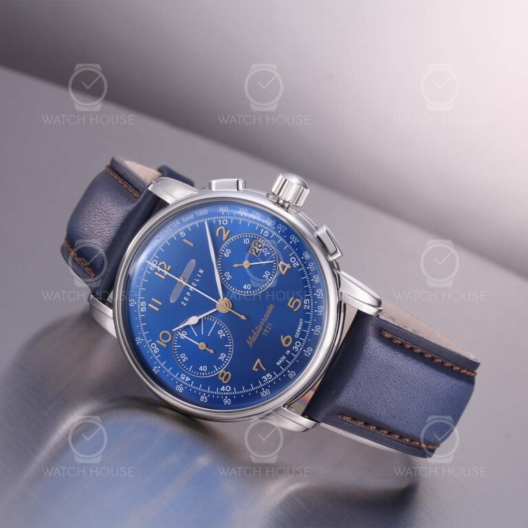 Zeppelin Mediterranée 1921 Chronograph  9670-3 Blue