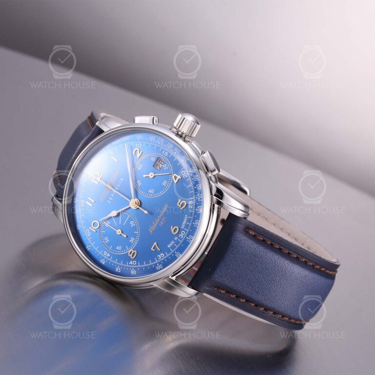 Zeppelin Mediterranée 1921 Chronograph  9670-3 Blue