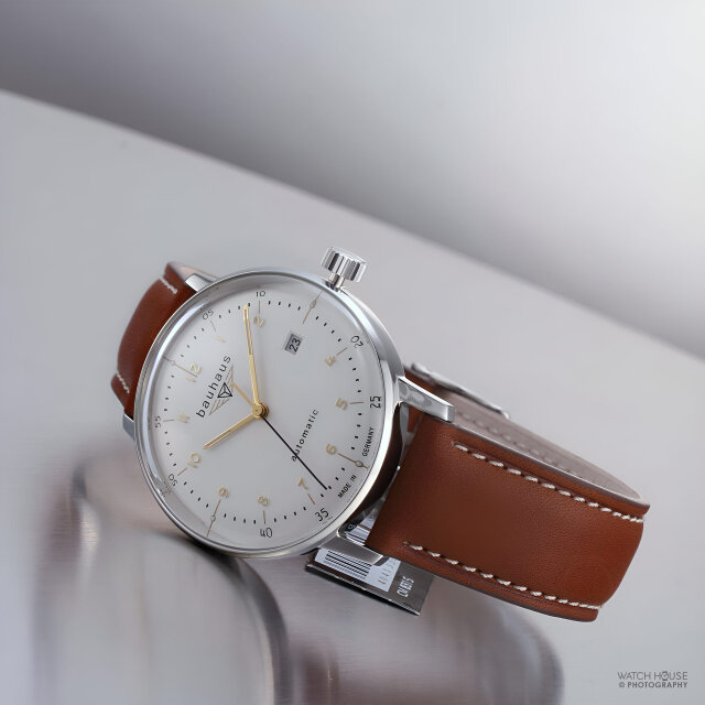 Bauhaus Dessau Automatic watch 2064-1/8315 White