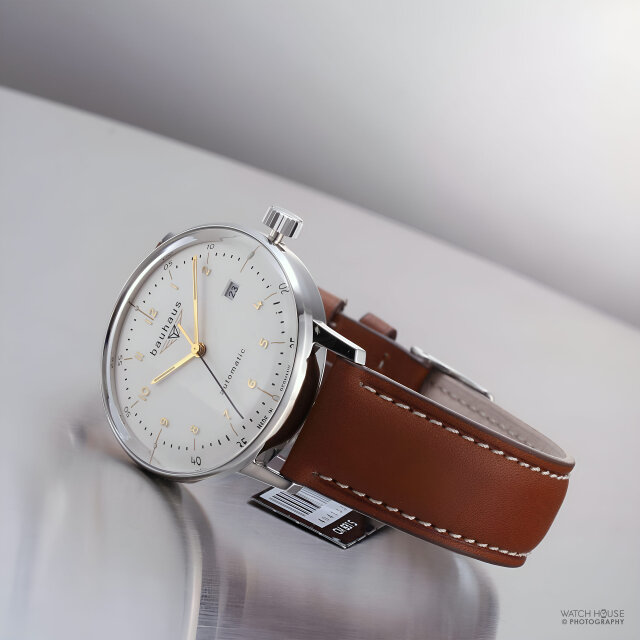 Bauhaus Dessau Automatic watch 2064-1/8315 White