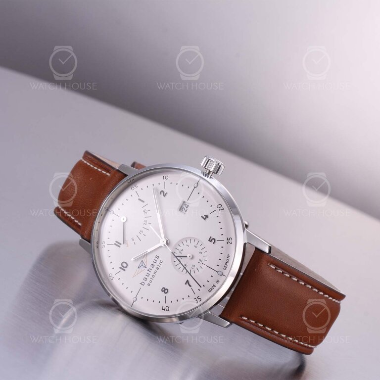 Bauhaus Automatic watch Dessau 2066-1 Caliber P9132 White