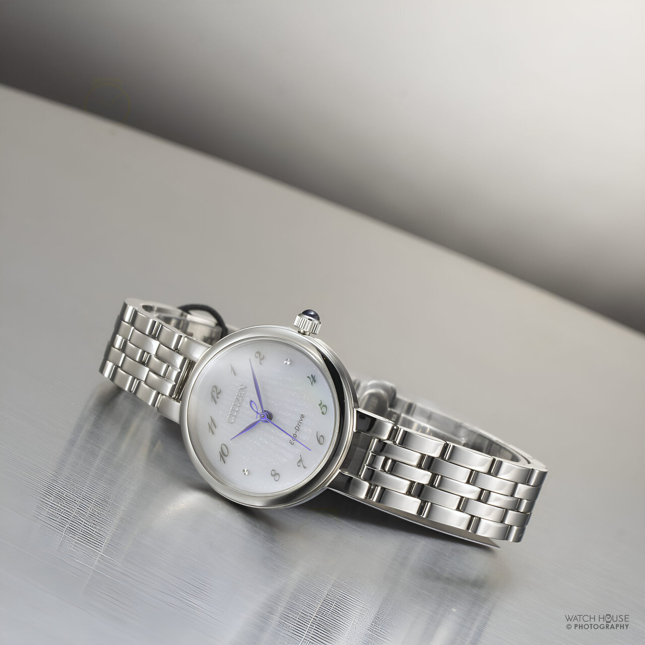 Citizen L Elegance Eco-Drive Womens Watch EM0990-81A silver white