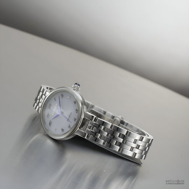 Citizen L Elegance Eco-Drive Womens Watch EM0990-81A silver white