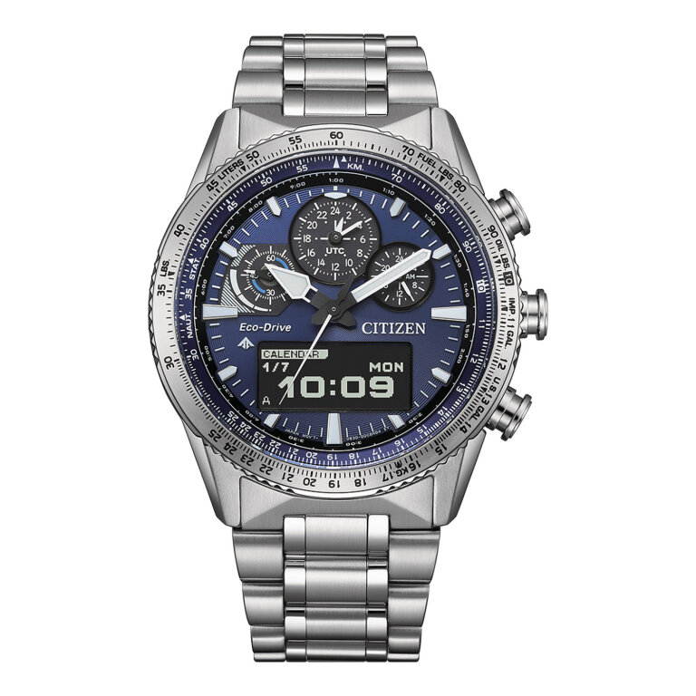 Citizen CQ Promaster Sky Combo Digi/Ana JV2000-51L Blau