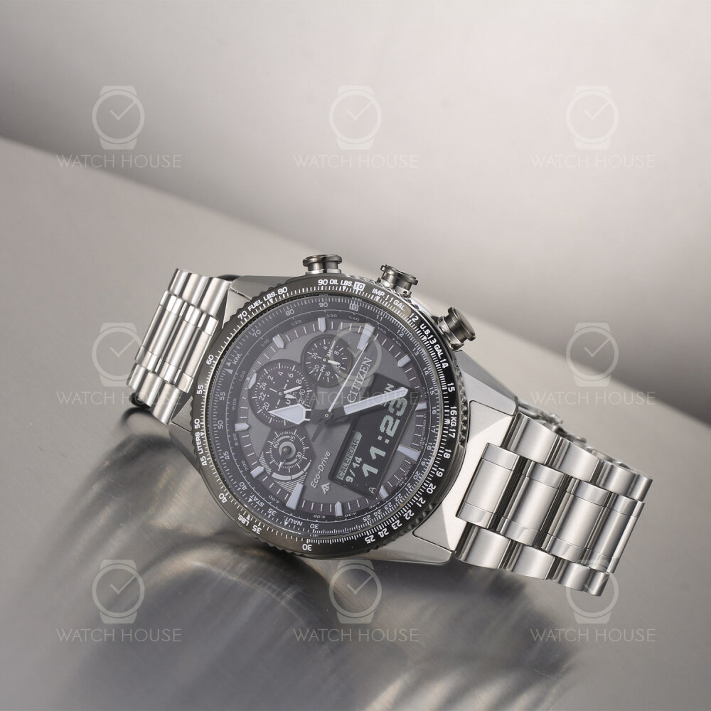 Citizen CQ Promaster Sky Combo Digi/Ana JV2006-55H Anthrazit