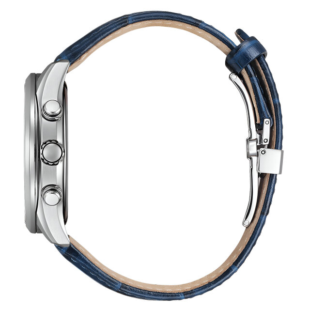 Citizen Attesa Funk-Mondphase BY1030-09A Silber-Weiß
