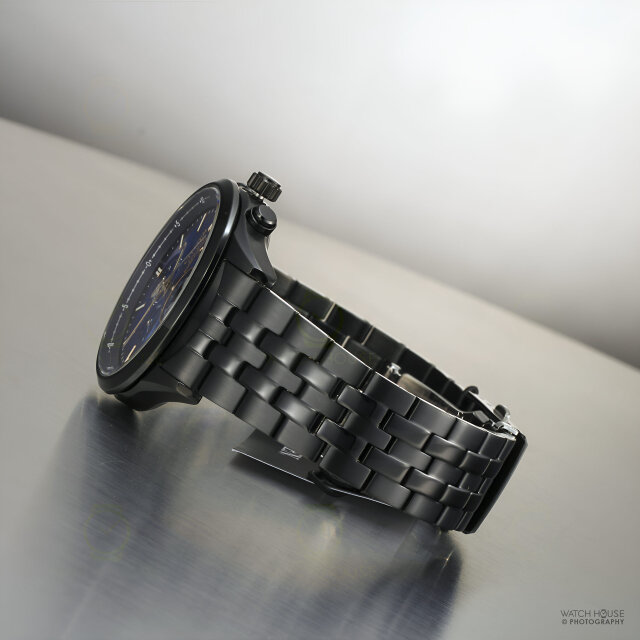 Citizen Attesa Funk-Mondphase BY1035-56L Schwarz-Blau