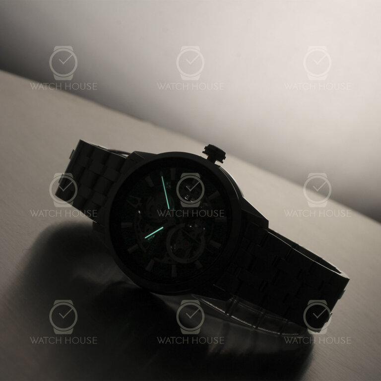 Bulova Sutton Skelettierte Automatik 96A329 Grün