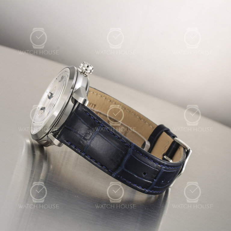 Bulova Sutton Skelettierte Automatik 96A330 Silber