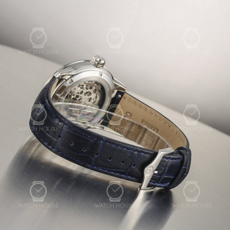 Bulova Sutton Skelettierte Automatik 96A330 Silber