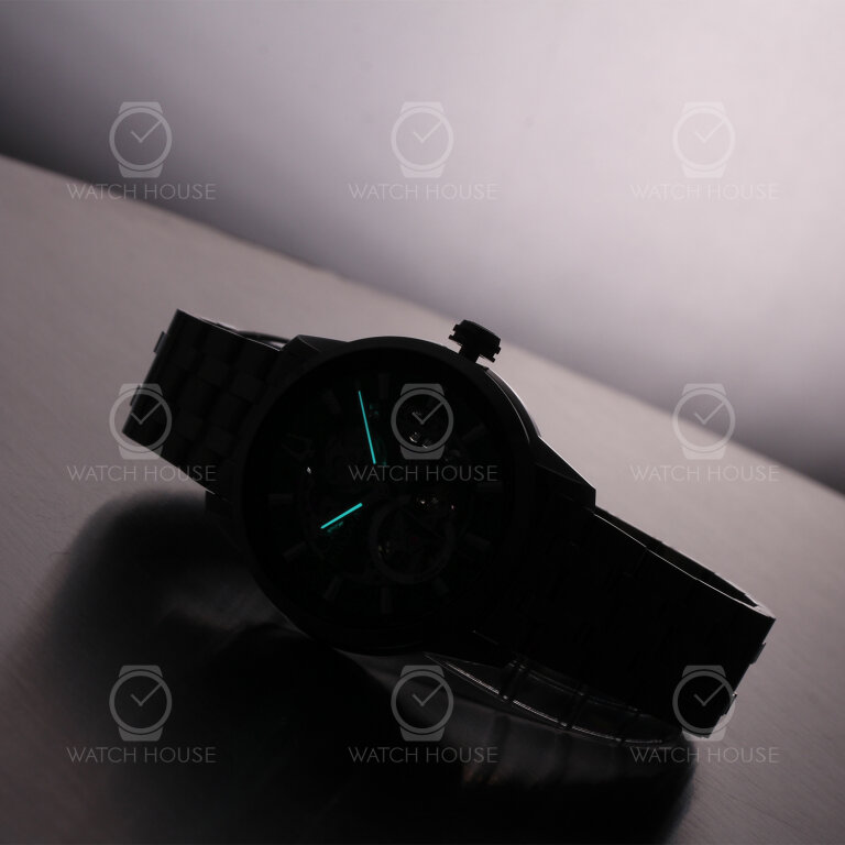 Bulova Sutton Skelettierte Automatik 96A331 Blau