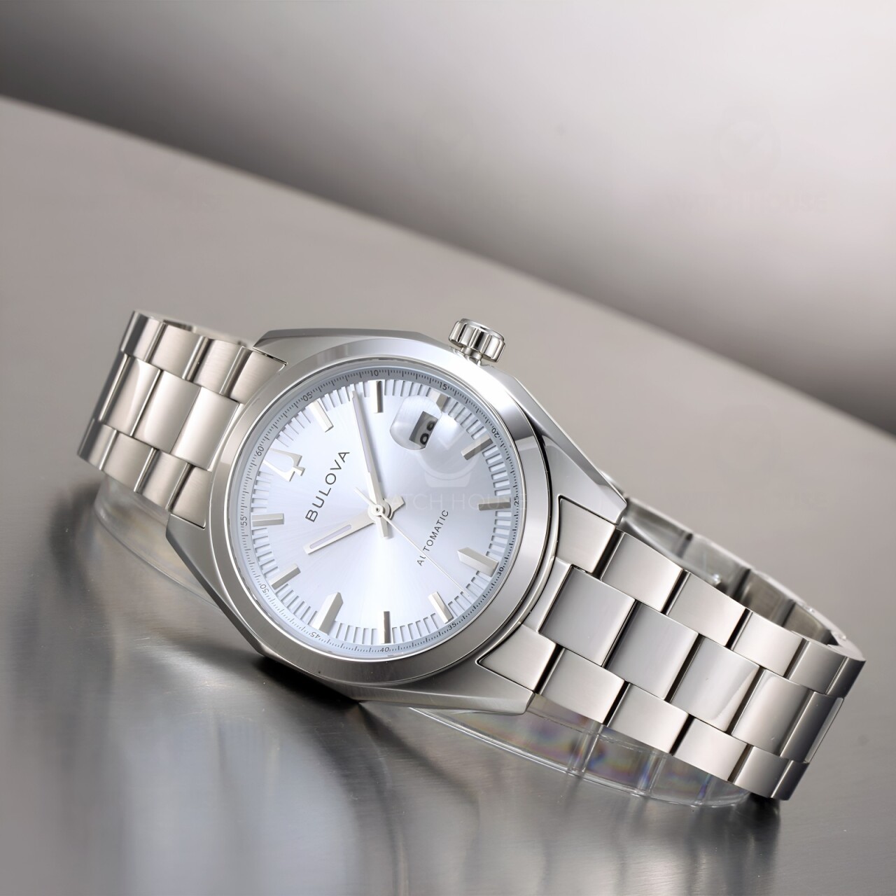 Bulova Automatik Surveyor 96B469 Eisblau