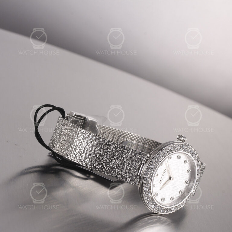 Bulova Phantom Crystal Quartz women watch 96l329 Silver