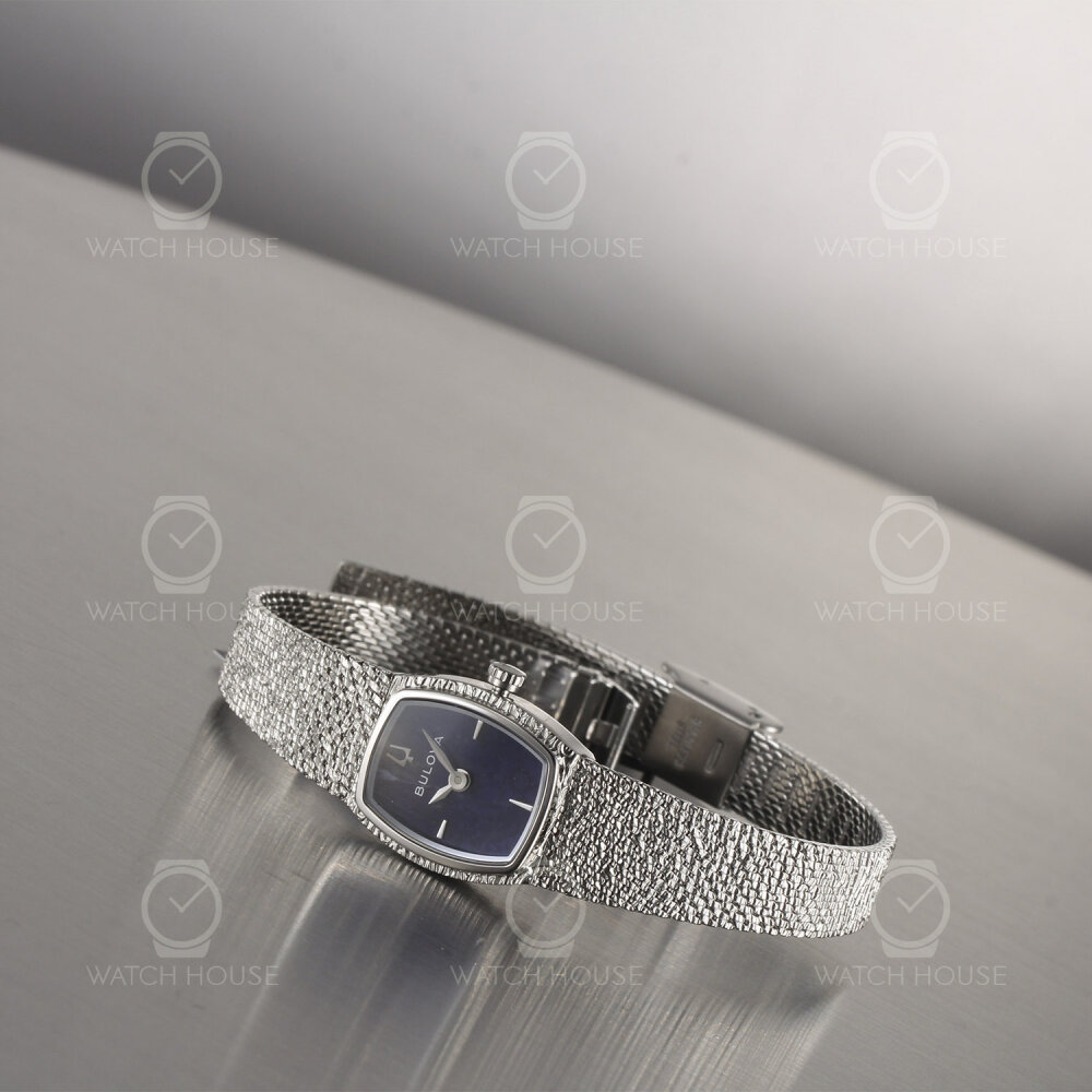 Bulova Classic Damenuhr Goddess of Time 96L343 Blau