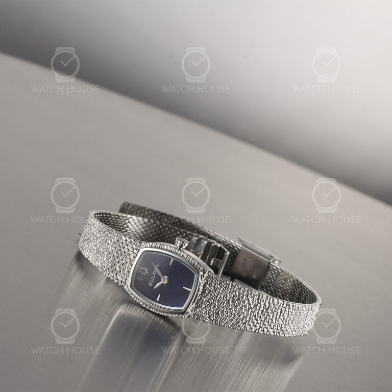 Bulova Classic Damenuhr Goddess of Time 96L343 Blau