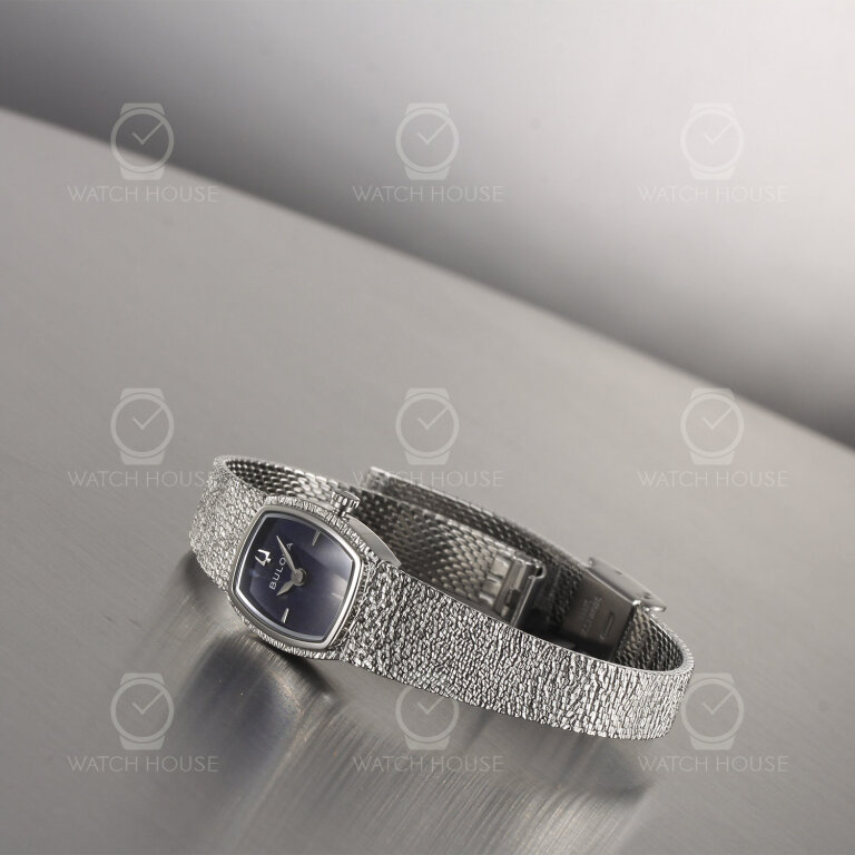 Bulova Classic Damenuhr Goddess of Time 96L343 Blau