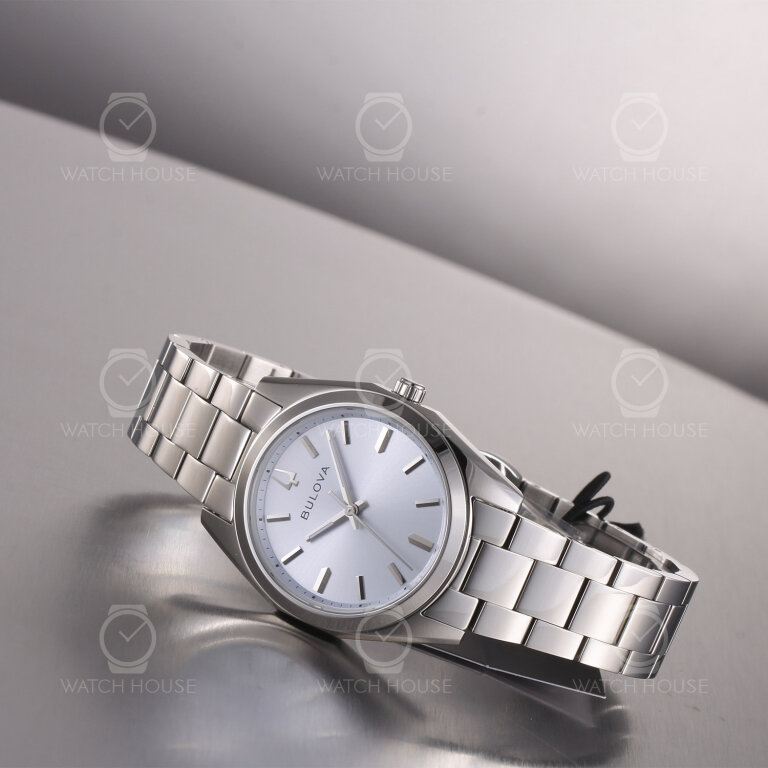 Bulova Classic Damenuhr Surveyor 96L346 Eisblau