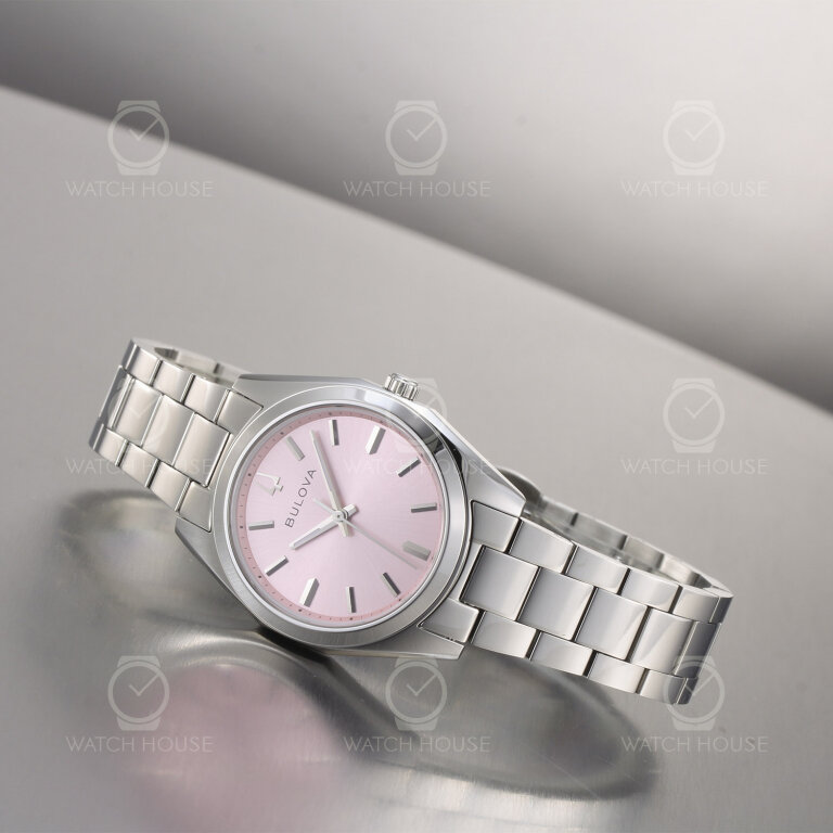 Bulova Classic Damenuhr Surveyor 96L348 Rosa